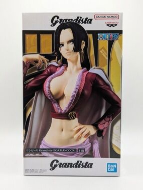 Grandista Boa Hancock Figure - Purple & Pink